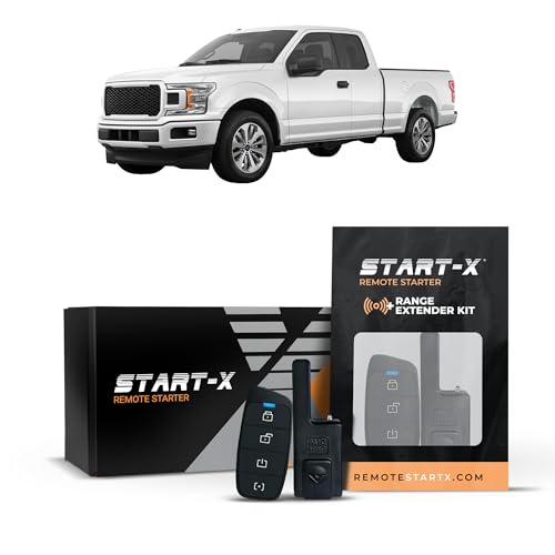 Image of Start-X Remote Starter Kit + 3000ft 2 Way Range Extender for Ford F-150 /F-250 /F-350, Ranger, Transit /Connect, Bronco Sport, Edge, Escape, Expedition, Explorer & Fusion (Push-to-Start & Key Ignition)