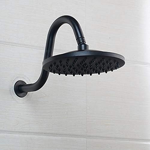 Robinet de douche à pluie noire avec douchette et colonne de salle de bains - 5