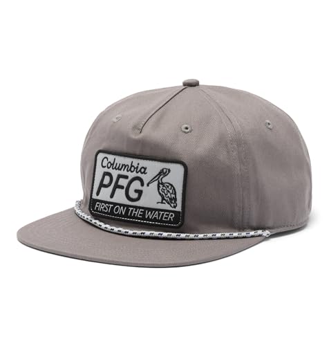 Columbia Unisex PFG Tack Snap Back Hat City Grey/Pelican FOTW One Size