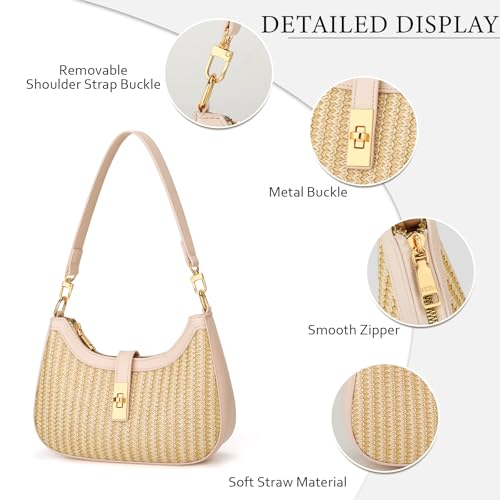 Image of KKXIU Shoulder Bag for Women Cute Hobo Vegan Leather Handbag
