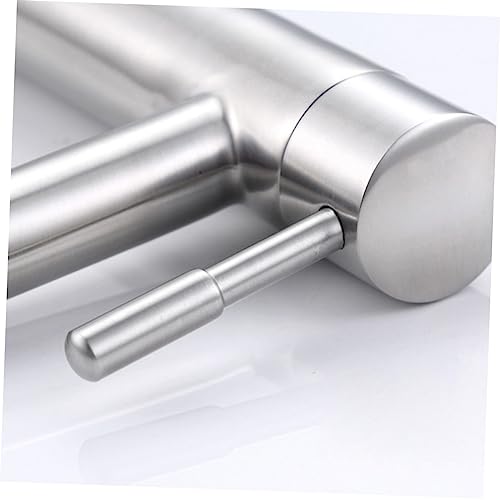 Grifo de agua de cocina LIFKOME monomando compacto para renovar el lavabo 4