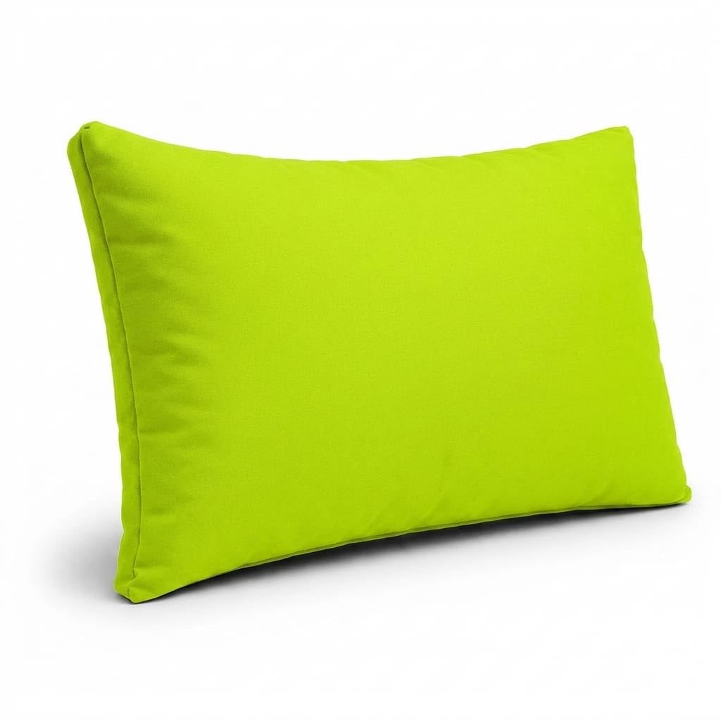 Rattan Garden Furniture Cushions, Lime Green, Back Cushion 80cm x 40cm