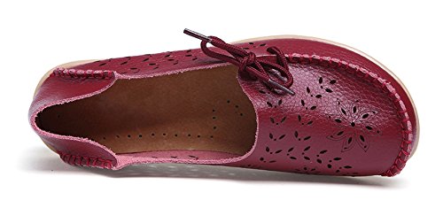 Image of VenusCelia Women's Breathable Comfort Walking Office Flat Loafer