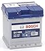 Bosch S4000, Batteria per Auto, 44A/h, 420A, Tecnologia al Piombo Acido, per Veicoli Senza Sistema Start/Stop