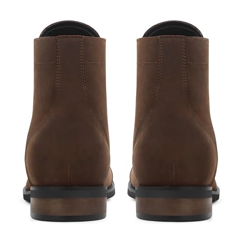 PARTY Mens Dress Boots - Casual Lace-up Chukka Leather Boots for Men4