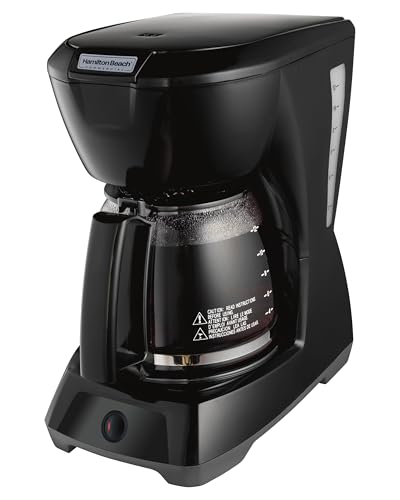 Image of Hamilton Beach Commercial HDC1200 12 Cup Coffeemaker Black with Glass Carafe | Hospitality Rated