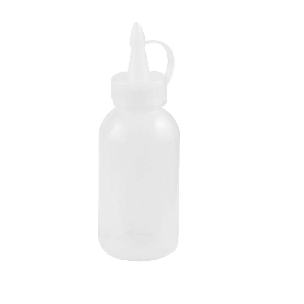 Laileya Squeeze Bottle Oil Sauce Storage Bottle Plastic 100ml Salad Condiment Dispenser for Kitchen