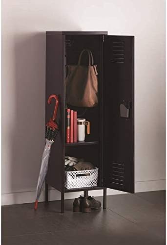 Office Dimensions Personal Locker Storage Cabinet, Black