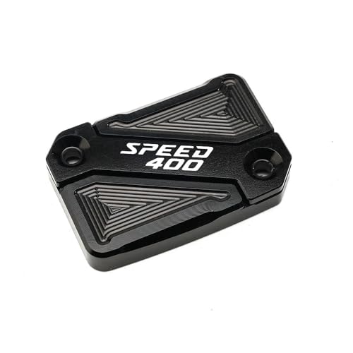 Couvercle réservoir liquide frein avant alu CNC accessoire moto Speed 400 2024