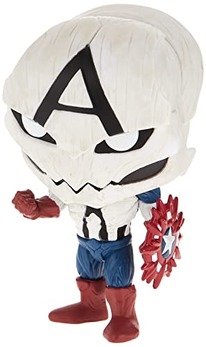 En Oferta Funko Pop Marvel Venom Poison Captain America #856 - Special Edition - Funko Vinyl Figure