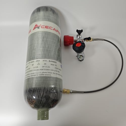 Acecare 4.7L dot Certified Carbon Fiber Tank 4500psi PCP Fill Tank