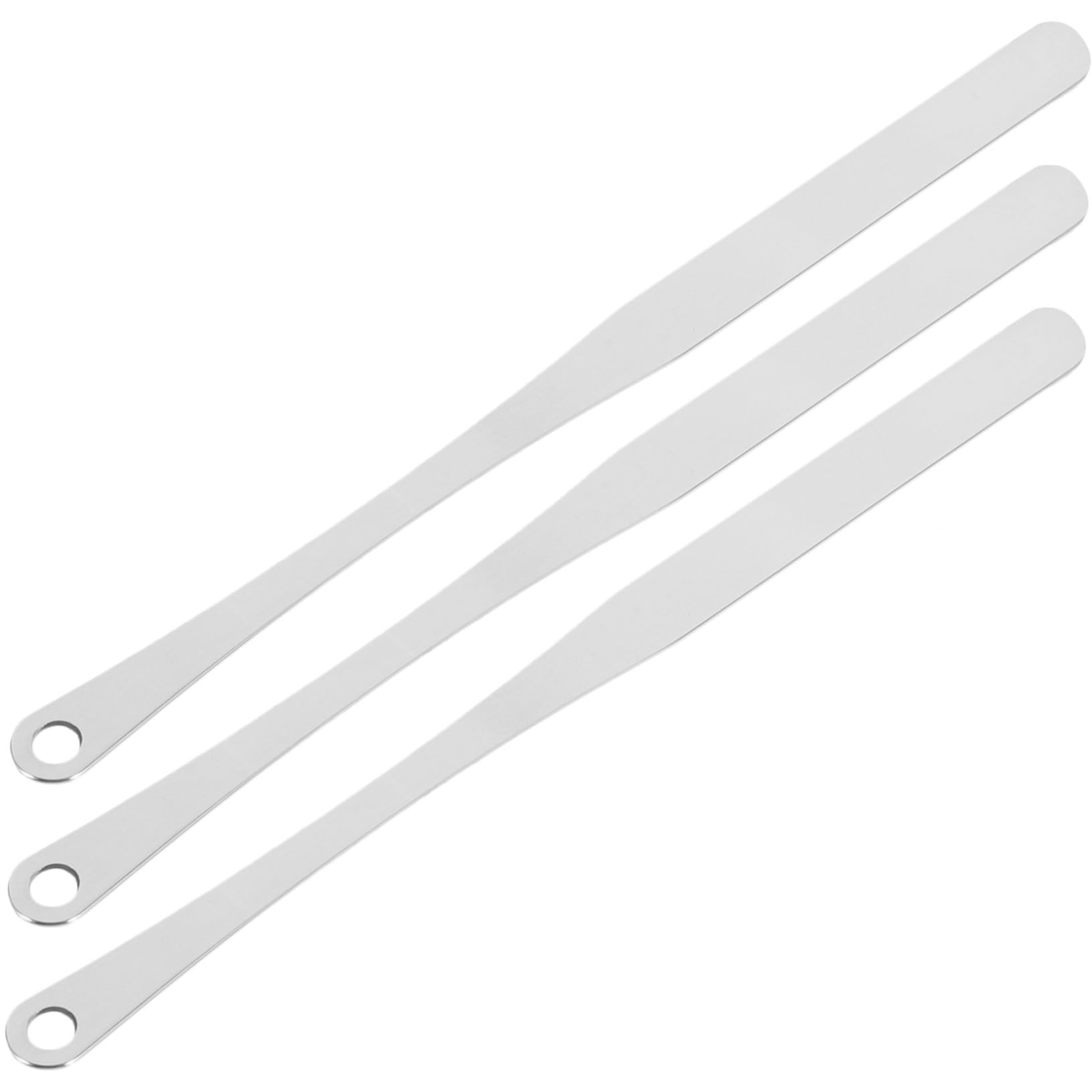 BIUDECO Stainless Steel Makeup Mixing Palette Stick Blending Brush Makeup Palette for Ring