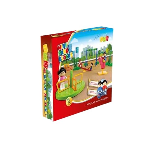Mini Park Blocks Kids Playground Set, Educational Toy for Children