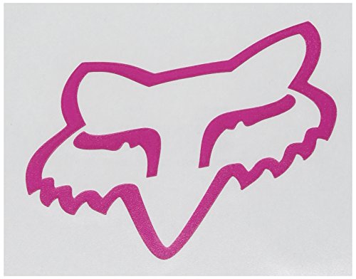 Fox Racing Mens Fox Head TDC Sticker,Pink 1,One Size