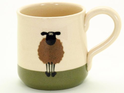 英国ハンドメイド陶器 ひつじ マグカップ クリスマス 結婚祝い 誕生日プレゼント 母の日 父の日