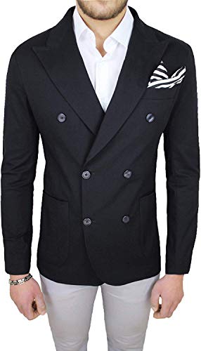 Blazer bleu homme Evoga idéal pour les soirées chic et mariages en été