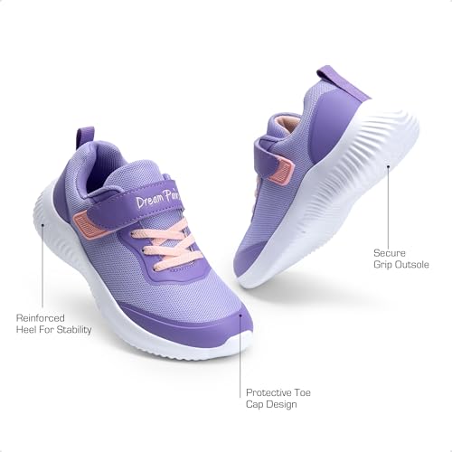 Image of DREAM PAIRS Boys Girls Tennis Running Shoes Athletic Sports Sneakers