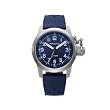PRAESIDUS | A-5 UDT Dive Watch for Men – 38mm Dive Watch with Blue Sunray Dial, Swiss-Made Soprod Automatic Movement, Military Watch Assembled in the USA, Men’s Wrist Watches