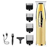 DAXXIN Hair Clippers, Metal Professional Hair Beard Clipper for Men Grooming Rechargeable Hair Trimmer Electric Hair Cutting Machine Lithium