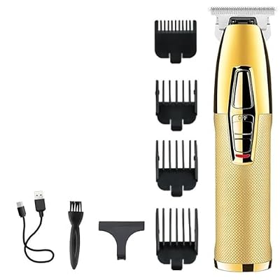 DAXXIN Hair Clippers, Metal Professional Hair Beard Clipper for Men Grooming Rechargeable Hair Trimmer Electric Hair Cutting Machine Lithium