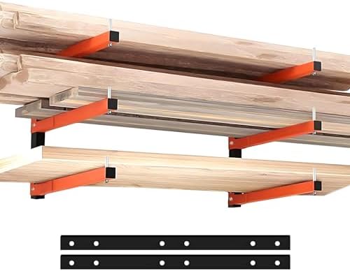 Timber Racking Arms Amazon.com: Acools Lumber Storage Rack, Lumber Rack Wall Mount, Heavy ...