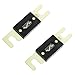 BOJACK 0/2/4 Gauge ANL Fuse Holder and 40 Amp ANL Fuses for 0 2 4 8 Gauge AWG Fuse Block, Automotive Fuse Box (Pack of 2)