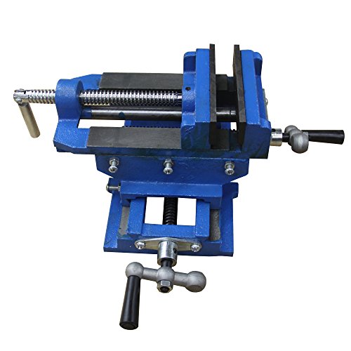 HFS(R) 6" Cross Slide Vise Drill Press Metal Milling 2 Way X-Y Heavy Duty Clamp Machine