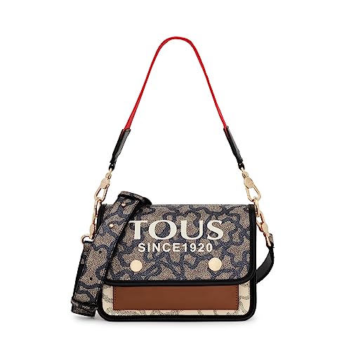 Tous Bandolera S. Audree K Icon Multi-Rojo, Bolso Mujer, Pequeño