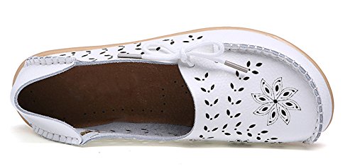 Image of VenusCelia Women's Breathable Comfort Walking Office Flat Loafer
