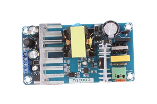 Image of NOYITO AC to DC Power Supply Module DC 24V 4A 12V 1A Dual Output AC 100-260V to 24V 12V 100W Industrial Power Module (Dual Output 24V 4A, 12V 1A, Blue)