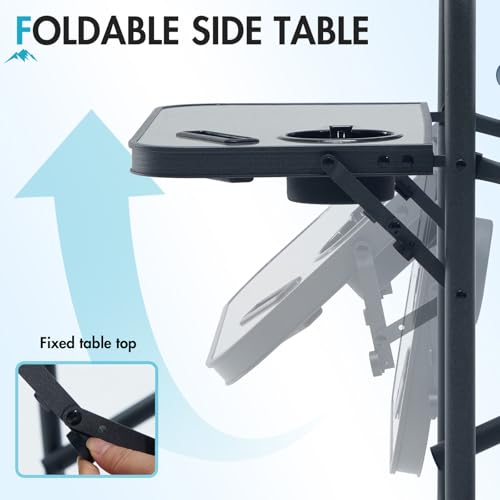 Silla Director Oversized Portal con Cooler, Silla Plegable para Camping Soporta 500 Lbs miniatura 7