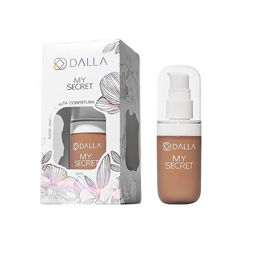 DALLA BASE MATTE ALTA COBERTURA VEGANA MY SECRET COR:07