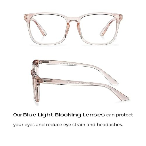 Image of Readerest Blue Light Reading Glasses - Lightweight Computer Glasses w /Spring Hinges - UV Protection, Anti Glare & Eye Strain