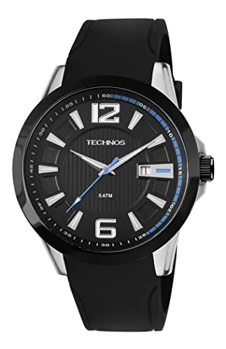 Relógio Technos, Pulseira de Silicone, Masculino, Multi-Colored 1 Relógio Technos, Pulseira de Silicone, Masculino, Multi-Colored