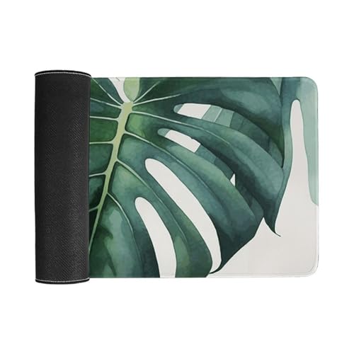 Alfombrilla para escritorio Monstera Leaf XL antideslizante miniatura 3