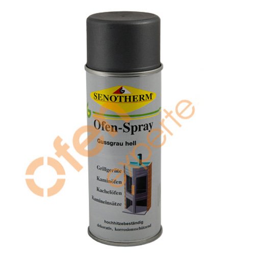 Preisvergleich Produktbild MULDENTHALER Senotherm Ofenspray, Gussgrau hell