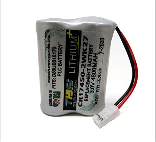 CR17450-2WK27 / D80UB016170 3V Replacement PLC Battery