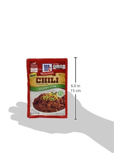 McCormick GLUTEN-FREE Chili Seasoning Mix 1oz (5 pack)