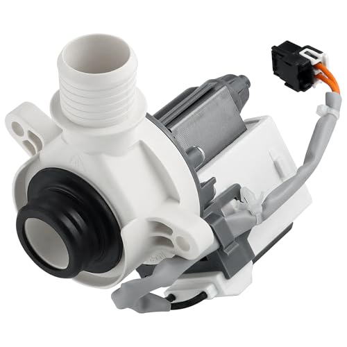 290d1201g003 Washer Drain Pump/WH23X28418 Washer Drain Pump Compatible for G-E Hot-point by MIFLUS Replaces B40-3A01 B30-3A02 WH23X24178 290D1201G001 290D1201G002