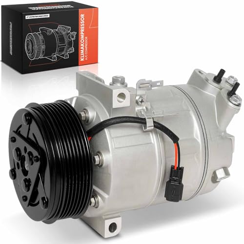 Frankberg Klimakompressor mit Kupplung Diesel Kompatibel mit NV300 X82 Vivaro E7 J7 F7 X82 Laguna II BG0/1 KG0/1 Trafic JL FL EL JG FG EG Replace# 8200848916, inkl. Öl vorbereift