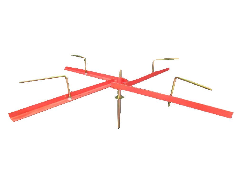Secure Fix Direct Spinning Wire Jenny Fence Dispenser (Fencing Barbed Coil Reel Dispencer Yard Spool)