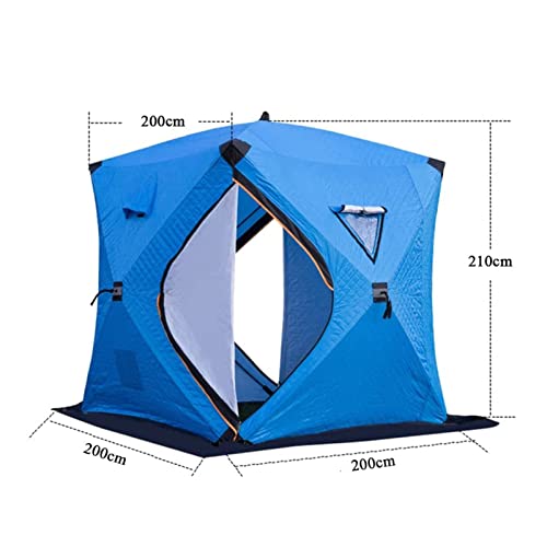 Carpa para pesca en hielo 3-4 personas 210x180x180cm miniatura 4