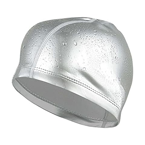 Bonnet de bain SHESHY PU gris argenté Cover