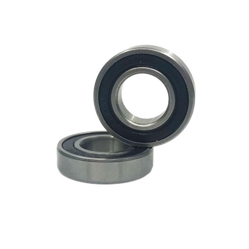 AERBNYEQP 2PCS 6003-2RS 17x35x10mm 6003 Hybrid Ceramic SI3N4 deep Groove Ball Bearing