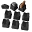 Black for Wheels 8 Pack