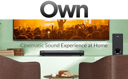 Image of AKAI Soundbar Home Theatre 100W with Remote - 1 Year Warranty | 2.1 Channel Sound Bar with 5.25 inch Sub-Woofer | HDMI ARC, V5.3 Bluetooth, USB, Aux Input | Supports TV, PC & Smartphone (SigmaX-100)