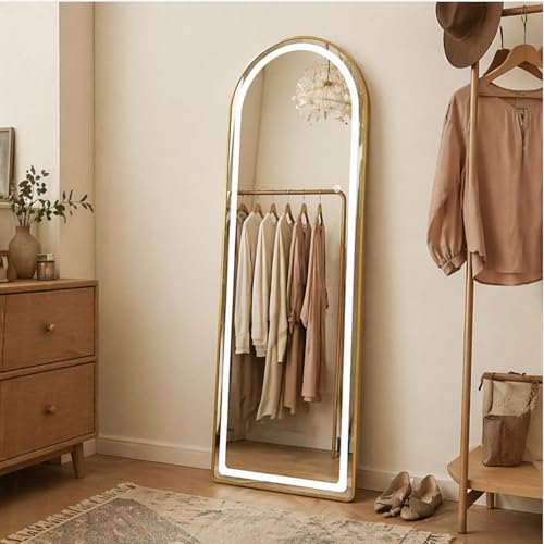 The Artment Gold Halo Arch LED Mirror 160x50cm - Image 5