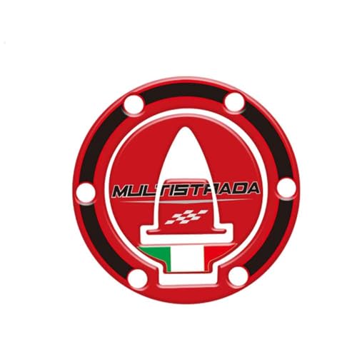 Autocollant bouchon réservoir carburant moto pour Ducati Multistrada 1200 1260 950 sticker pad