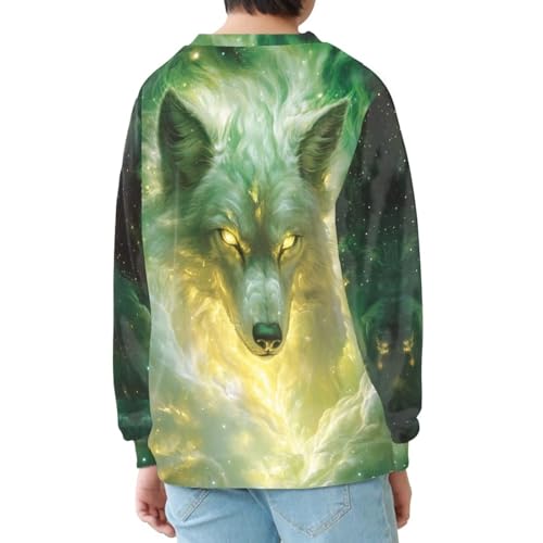 Boys Crewneck Sweatshirts 3D Printed Cool Lightweight T-shirts 6-16T Pullover Tops for Kids4