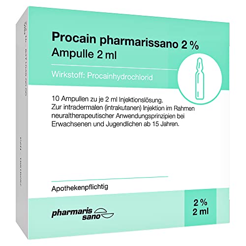 PROCAIN pharmarissano Ampulle 2% 2 ml Inj.-Lsg. 10X2 ml